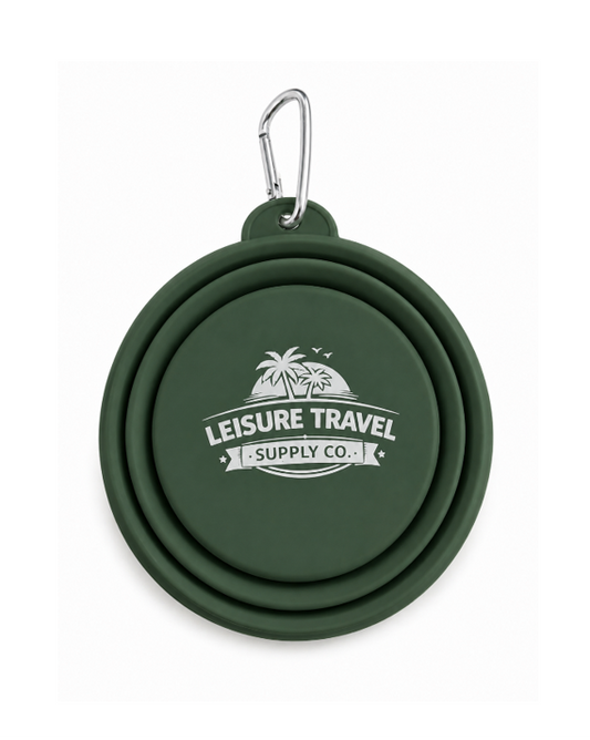 Silicone Pet Bowl - GREEN