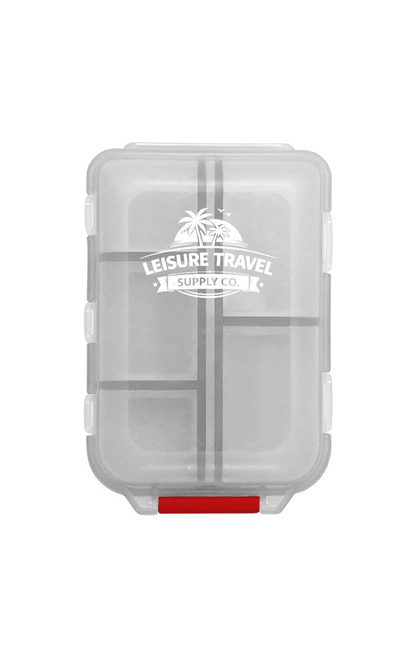 10 Compartment Pill 💊 Organizer - SMOKE