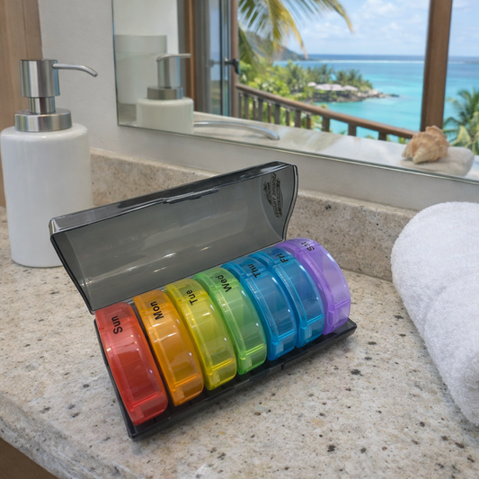 7-Day Travel Pill 💊 Organizer