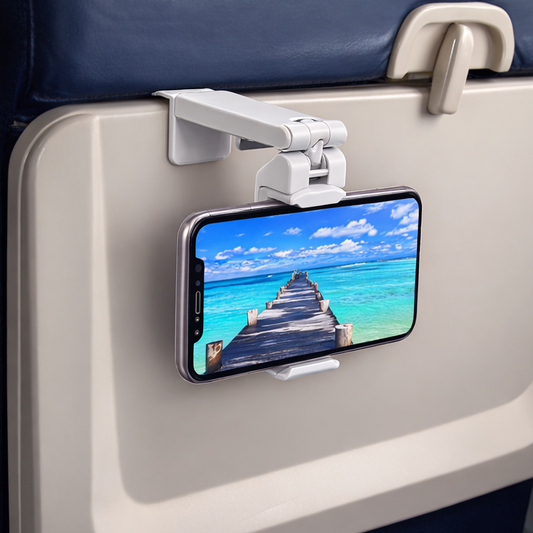 Universal Phone Holder Clamp - WHITE