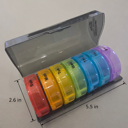 7-Day Travel Pill 💊 Organizer